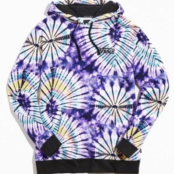 Vans New Age Tie-Dye Hoodie Sweatshirt L - Picture 2 of 4